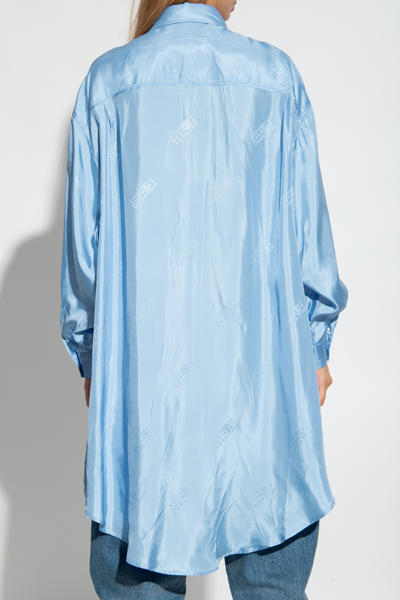 Blue Shirt dress MM6 Maison Margiela - SchaferandweinerShops TW - Nike  Sportswear continues to expand their Dunk Low lineup with a brand